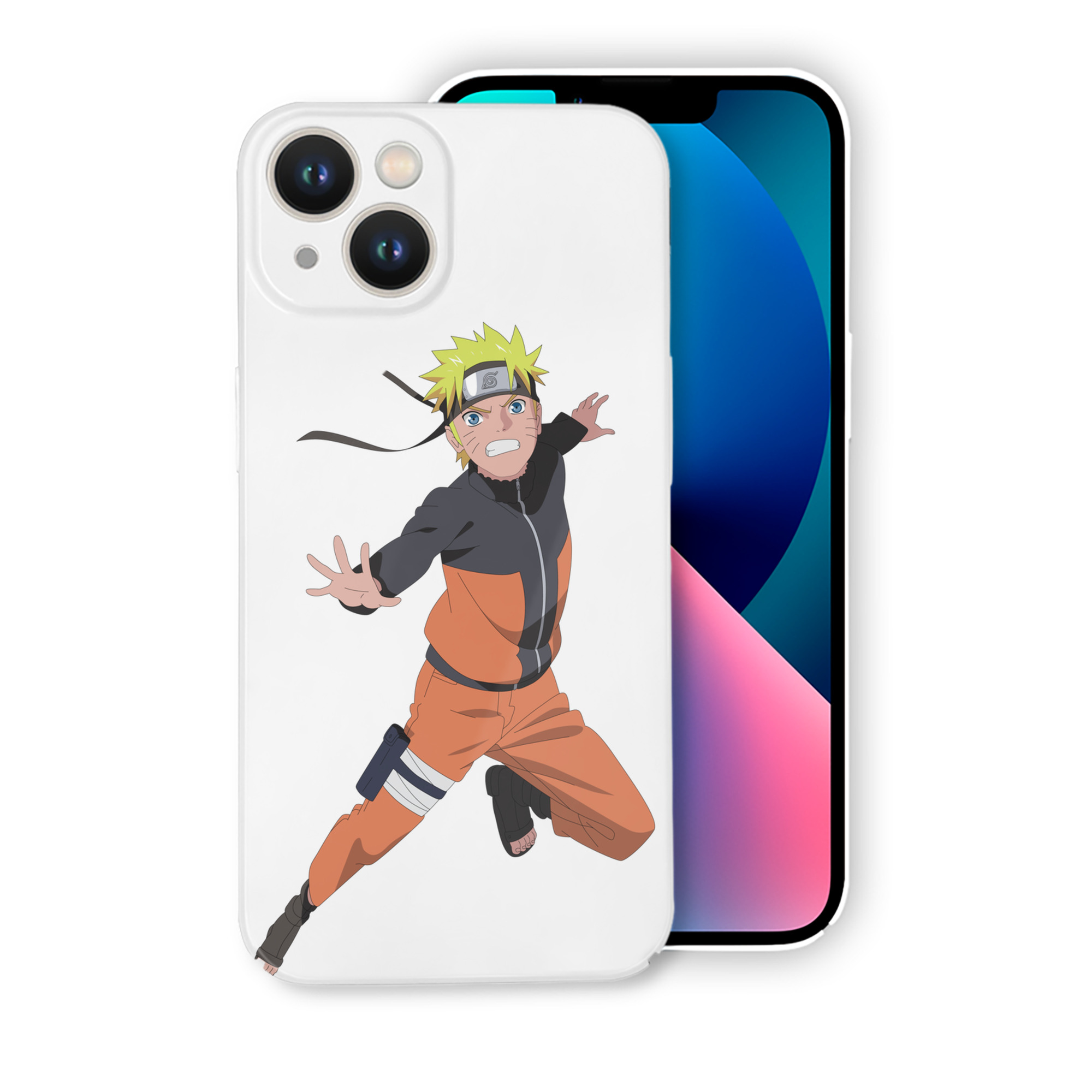 （画像用） NARUTO -ナルト- うずまき ナルト Uzumaki Naruto 【iPhone 14シリーズ対応】ハードケース